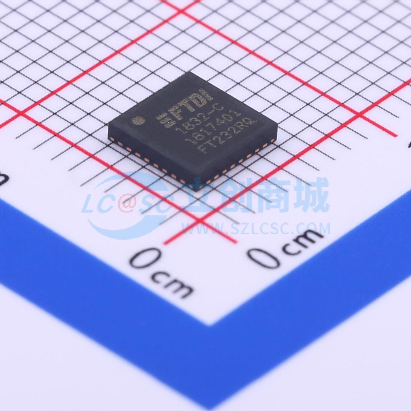IC giao tiếp USB FT232RQ-REEL FTDI QFN-32-EP(5x5) - Techcore Việt Nam