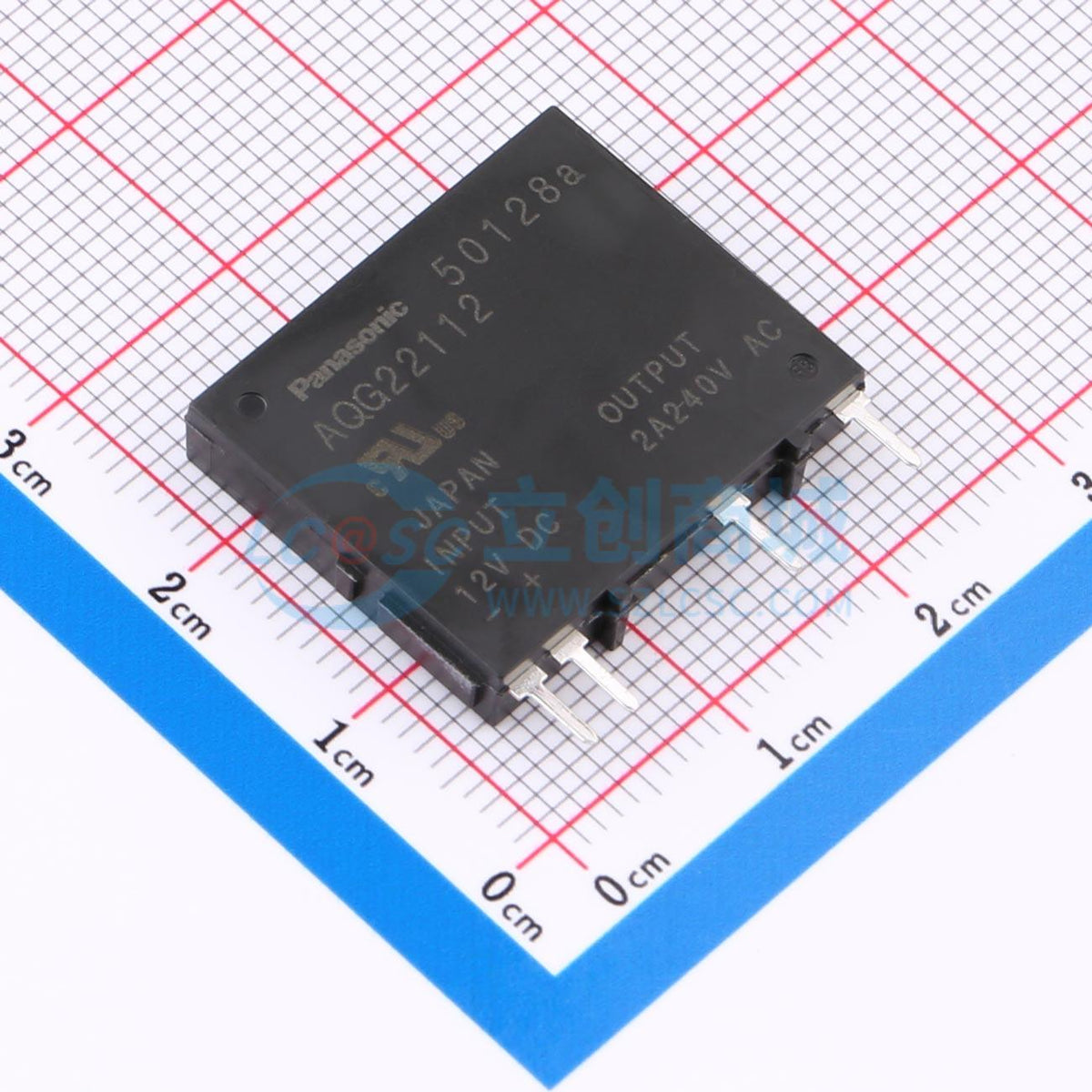 Relay bán dẫn TRIAC AQG22112 PANASONIC 1.6V - Techcore Việt Nam