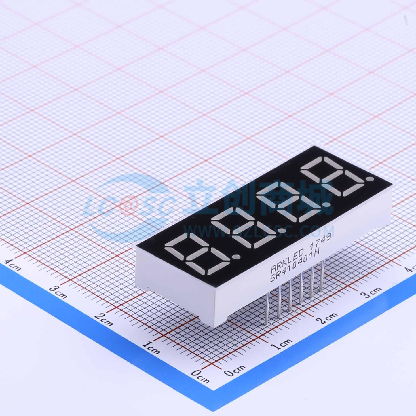 LED 7 đoạn SR410401N ARKLED Anode chung - Techcore Việt Nam