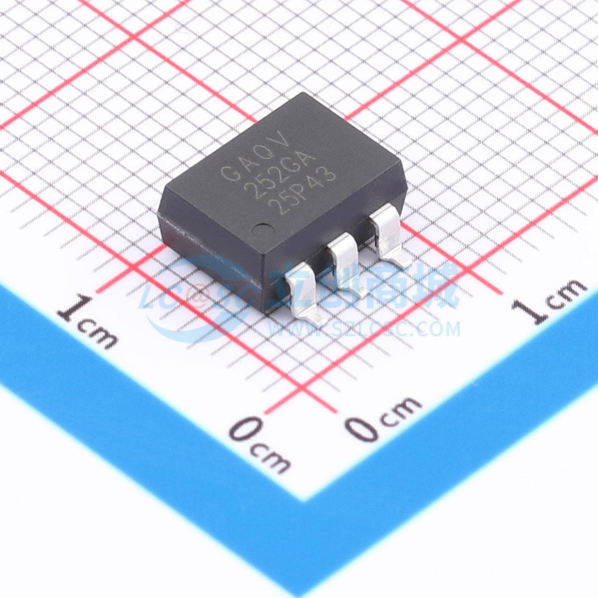 Relay bán dẫn MOS GAQV252GAEH SUPSiC SMD-6P 60V - Techcore Việt Nam