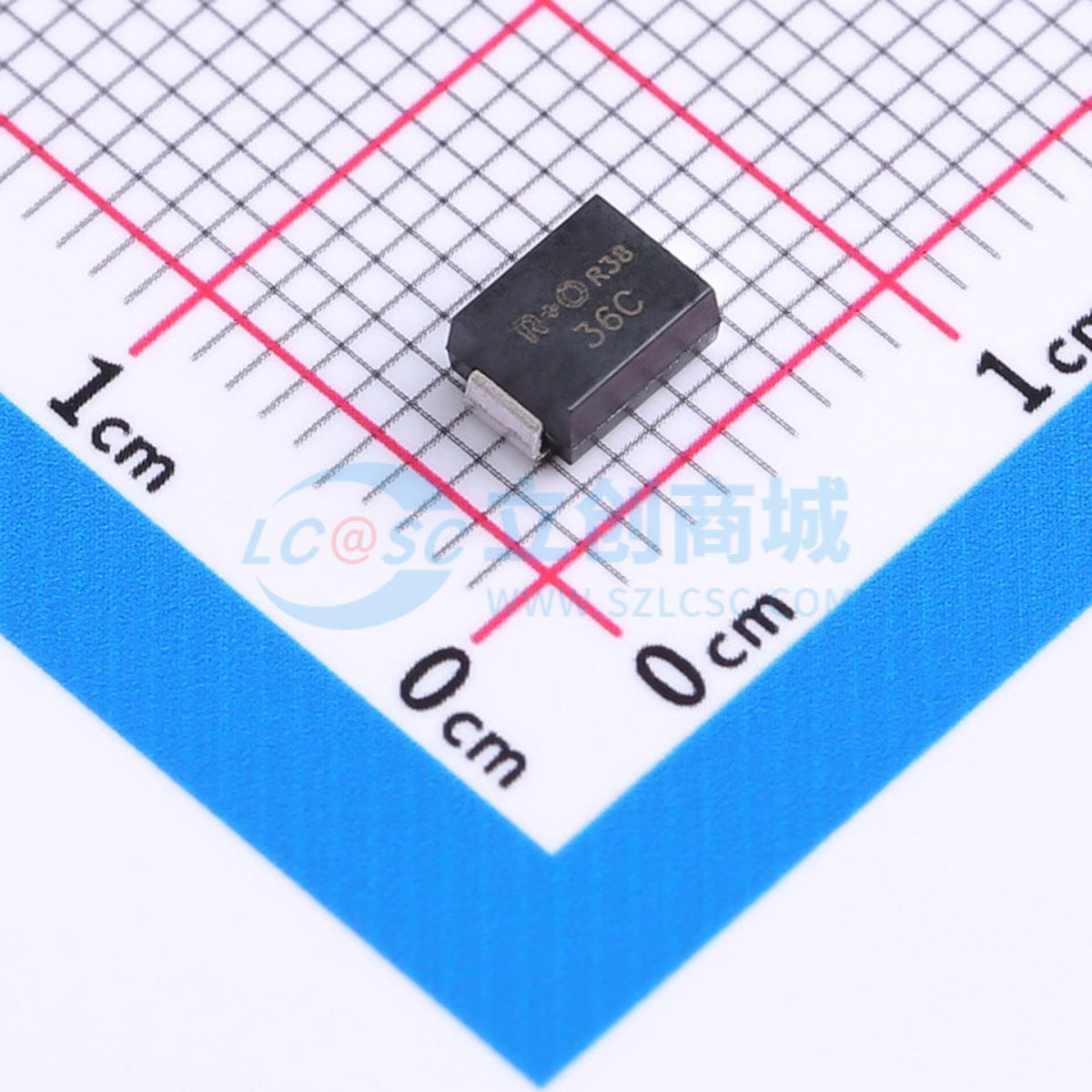 Diode bảo vệ TVS/ESD P6SMB36CA R+O 30.8V - Techcore Việt Nam