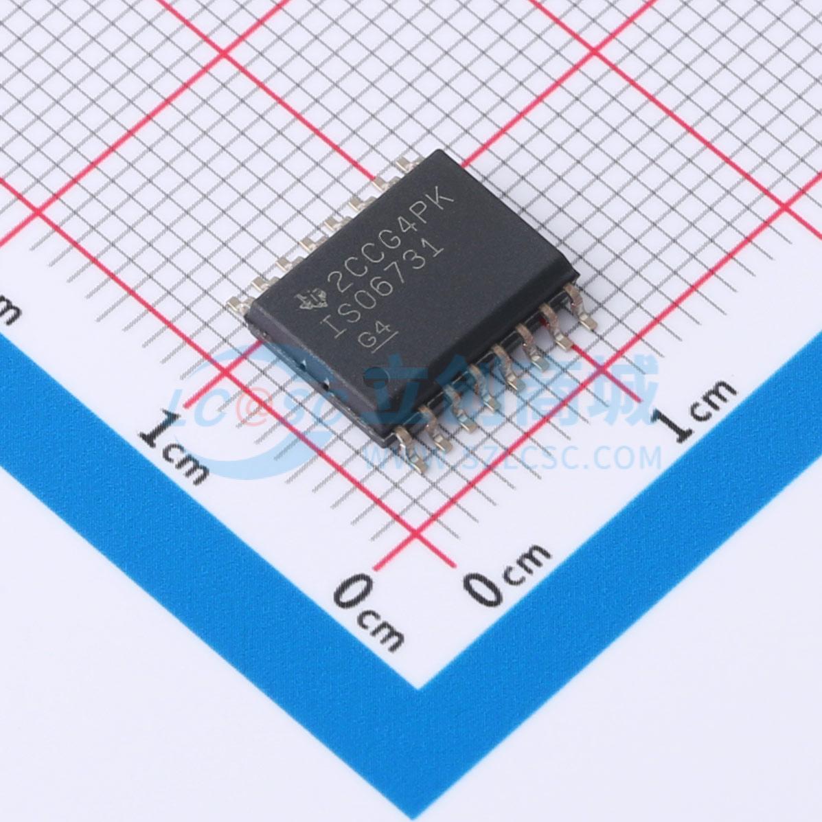 IC Cách Ly Số ISO6731DWR TI SOIC-16-300mil 50Mbps 2 Kênh - Techcore Việt Nam