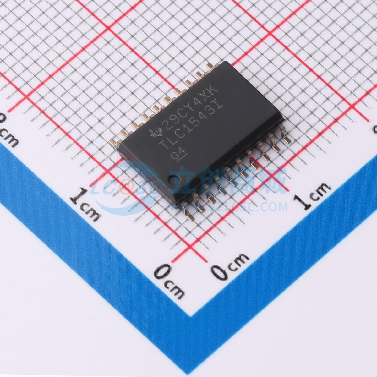 IC ADC TLC1543IDWR SOIC-20-300mil - Techcore Việt Nam