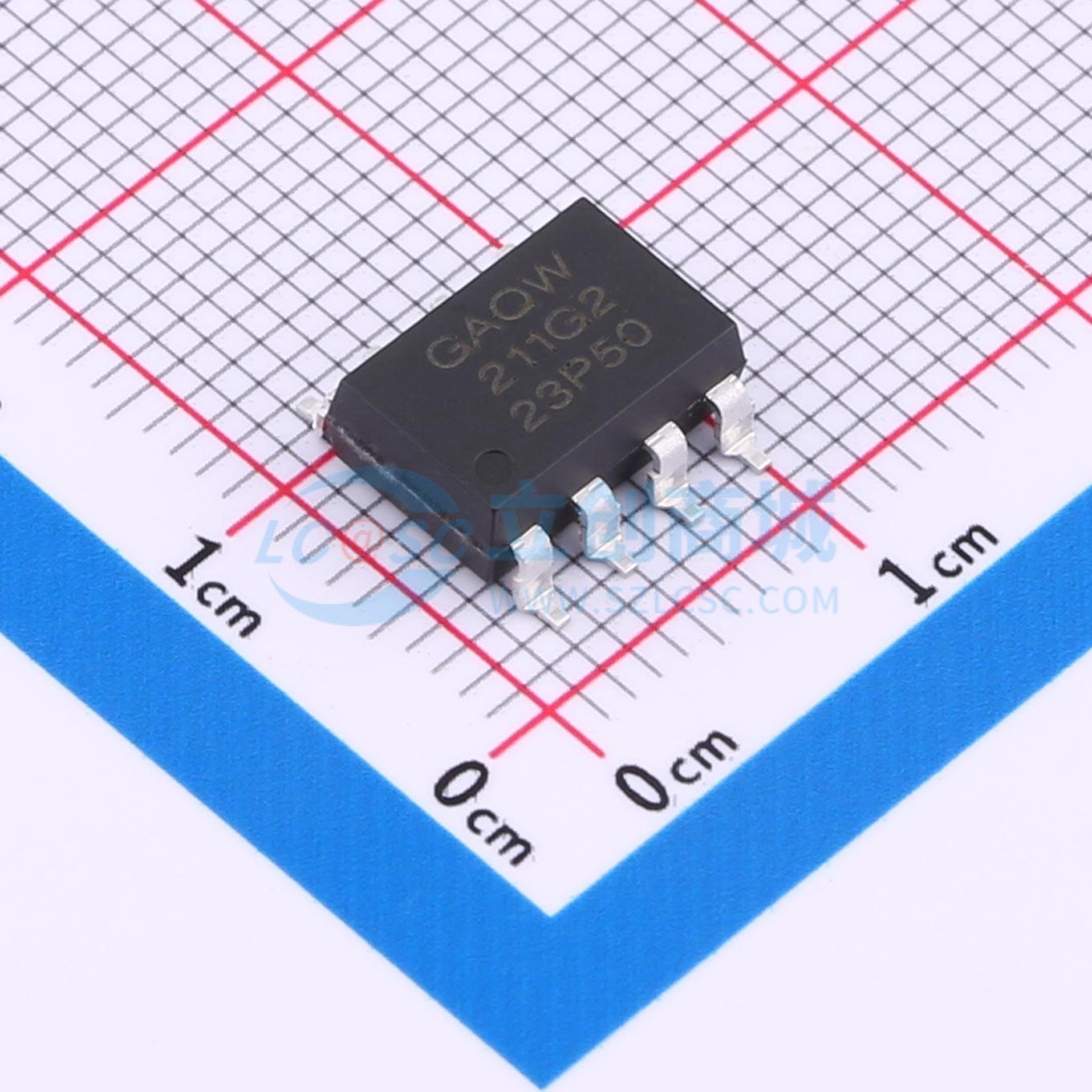 Relay bán dẫn MOS GAQW211G2EH SUPSiC SMD-8P 40V - Techcore Việt Nam