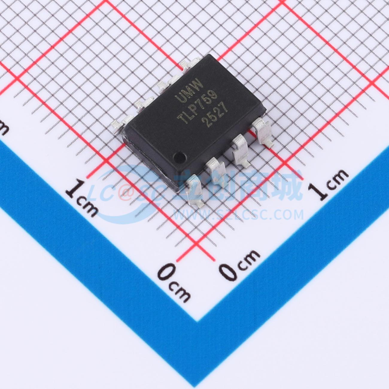 Optocoupler transistor TLP759(UMW) SOP-8 1.45V - Techcore Việt Nam
