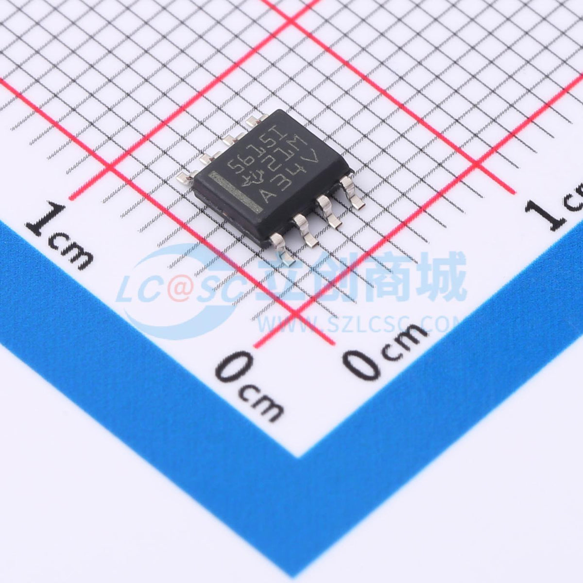 IC DAC TLC5615ID SOIC-8 - Techcore Việt Nam