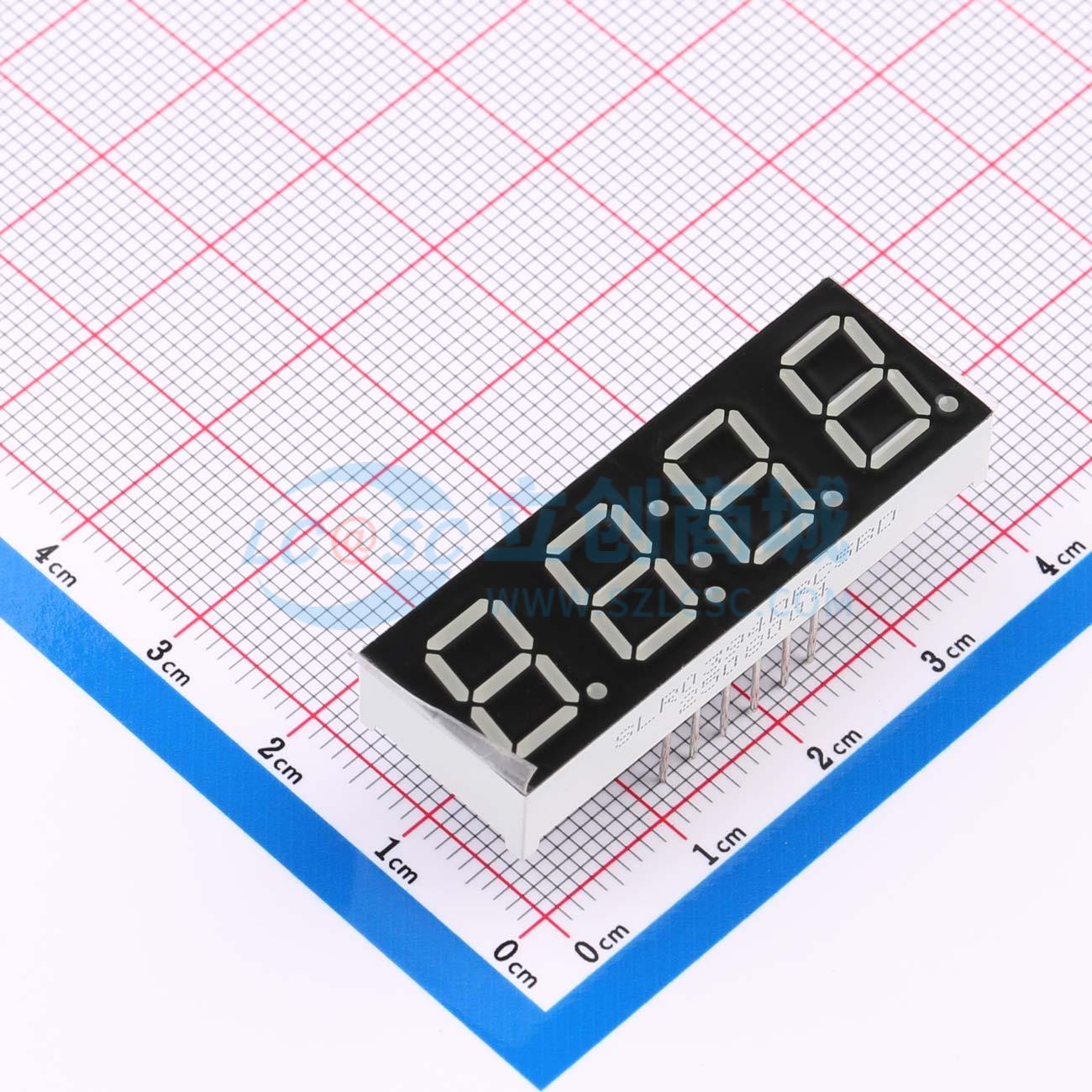 LED 7 đoạn SLR0394DRC5BD SUNLIGHT Cathode chung - Techcore Việt Nam