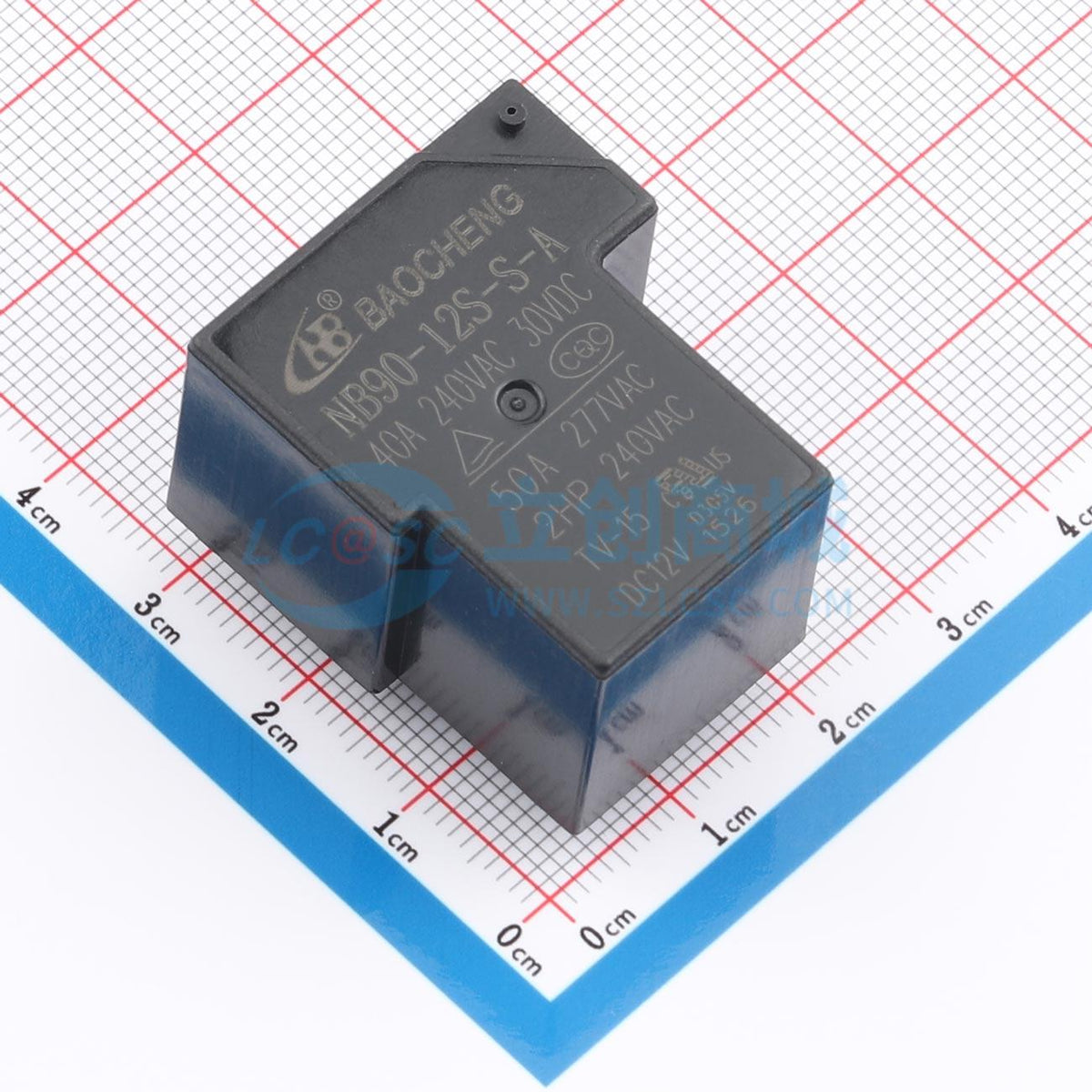 Rơ-le điện tử NB90-12S-S-A 50A D305V NBC 12V THT - Techcore Việt Nam