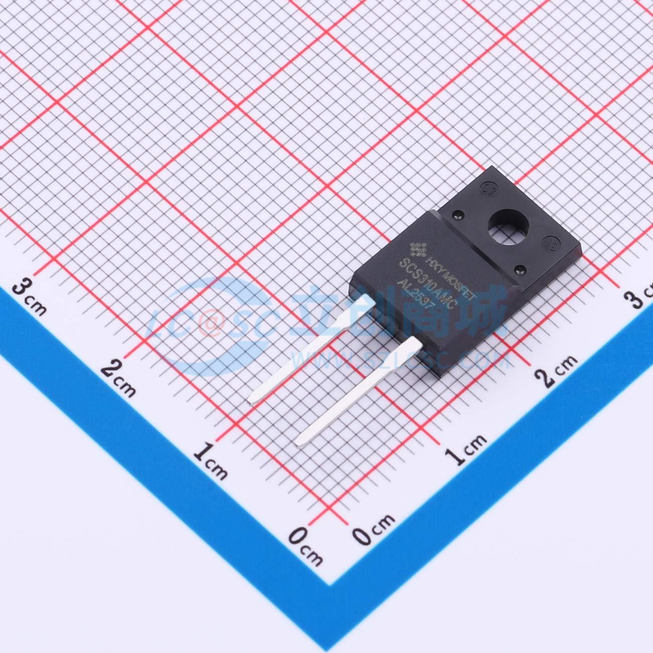 Diode SiC SCS310AMC-HXY 22.2A TO-220F-2L 1.37V@10A - Techcore Việt Nam