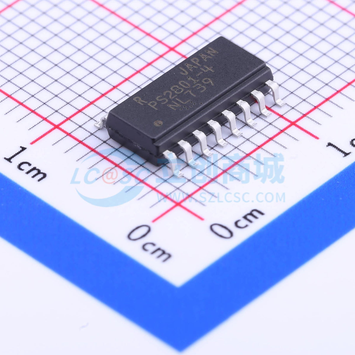 Optocoupler transistor PS2801-4-F3 SSOP-16 1.1V - Techcore Việt Nam
