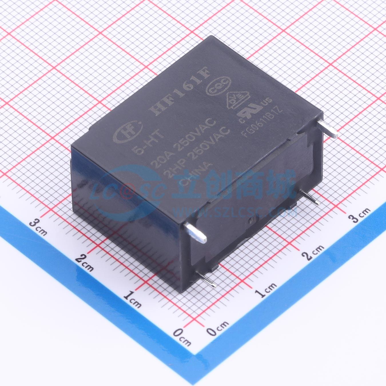 Rơ-le công suất HF161F/5-HT HF 5V - Techcore Việt Nam