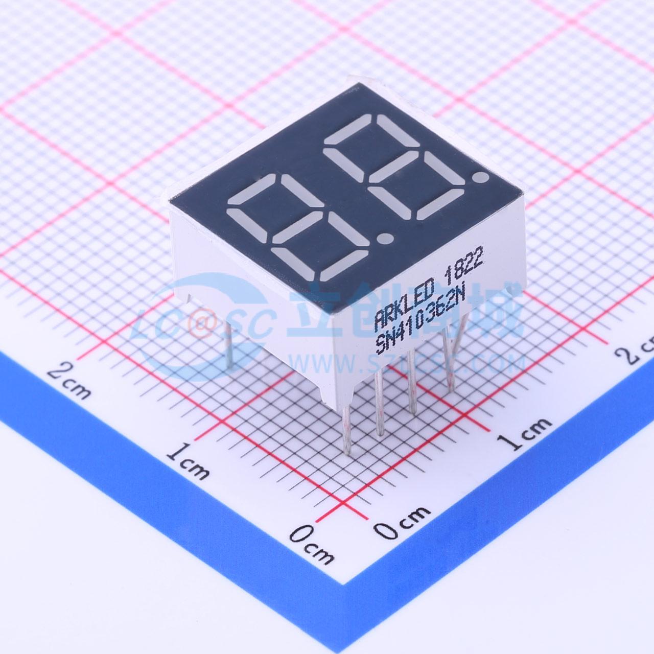 LED 7 đoạn SN410362N ARKLED Anode chung - Techcore Việt Nam
