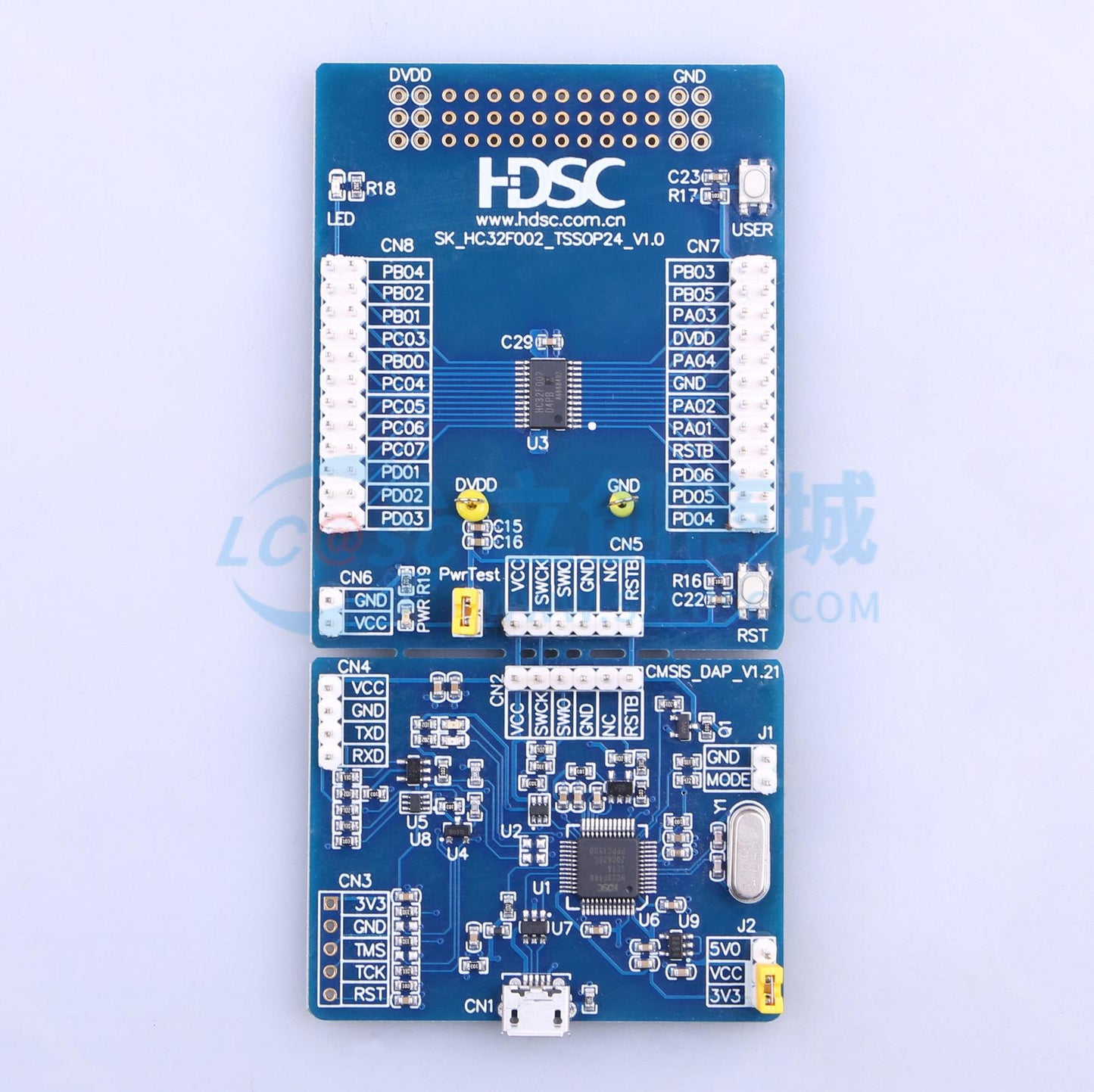 Bo mạch phát triển STK-HC32F002 XHSC - Techcore Việt Nam