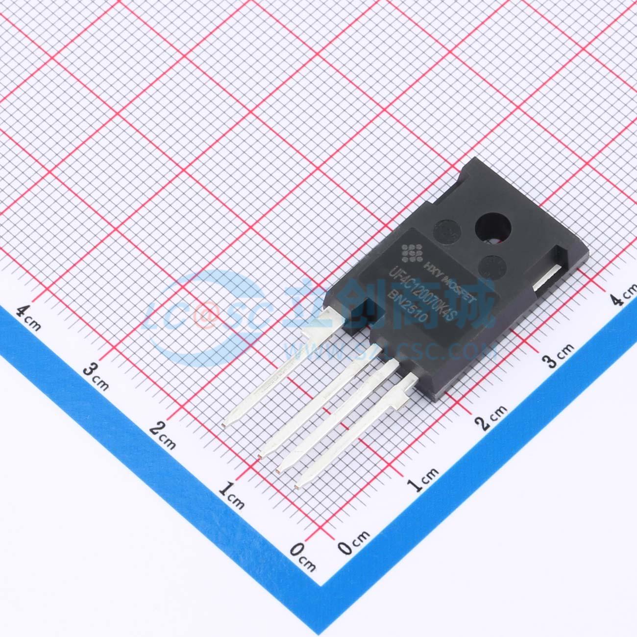 MOSFET SiC UF4C120070K4S-HXY HXY MOSFET TO-247-4L 32A - Techcore Việt Nam