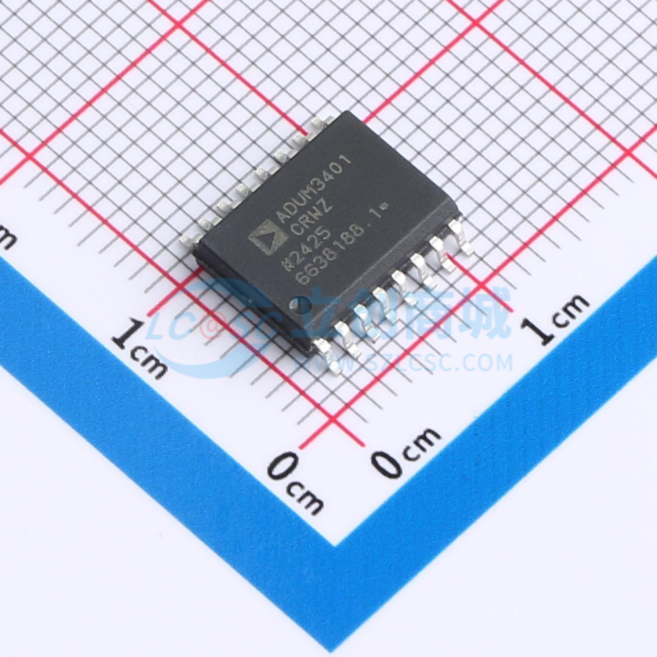IC Cách Ly Số ADUM3401CRWZ-RL ADI SOIC-16-300mil 3Vrms 90Mbps - Techcore Việt Nam
