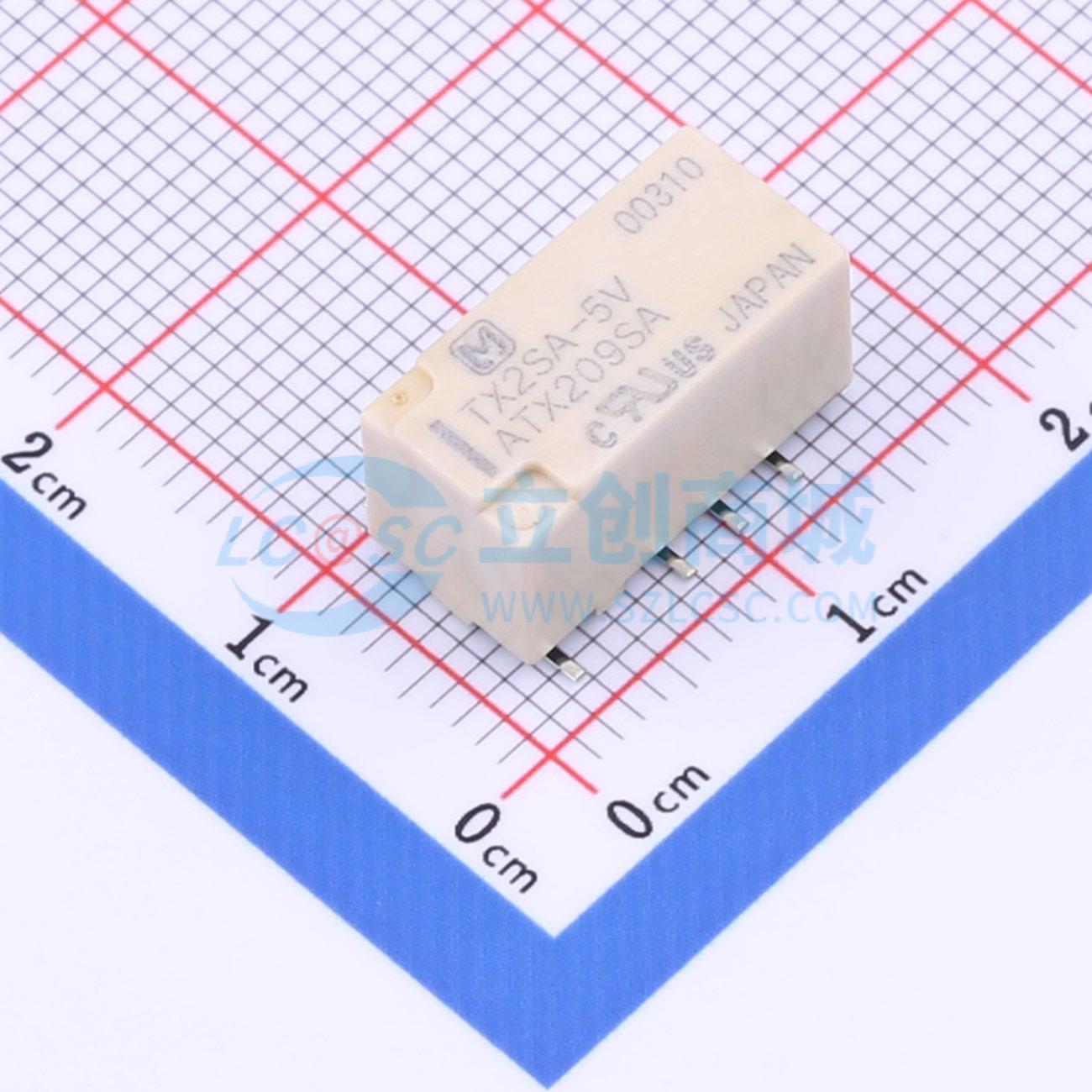 Rơ-le điện tử TX2SA-5V-Z PANASONIC 5V SMD,15x7.4mm - Techcore Việt Nam