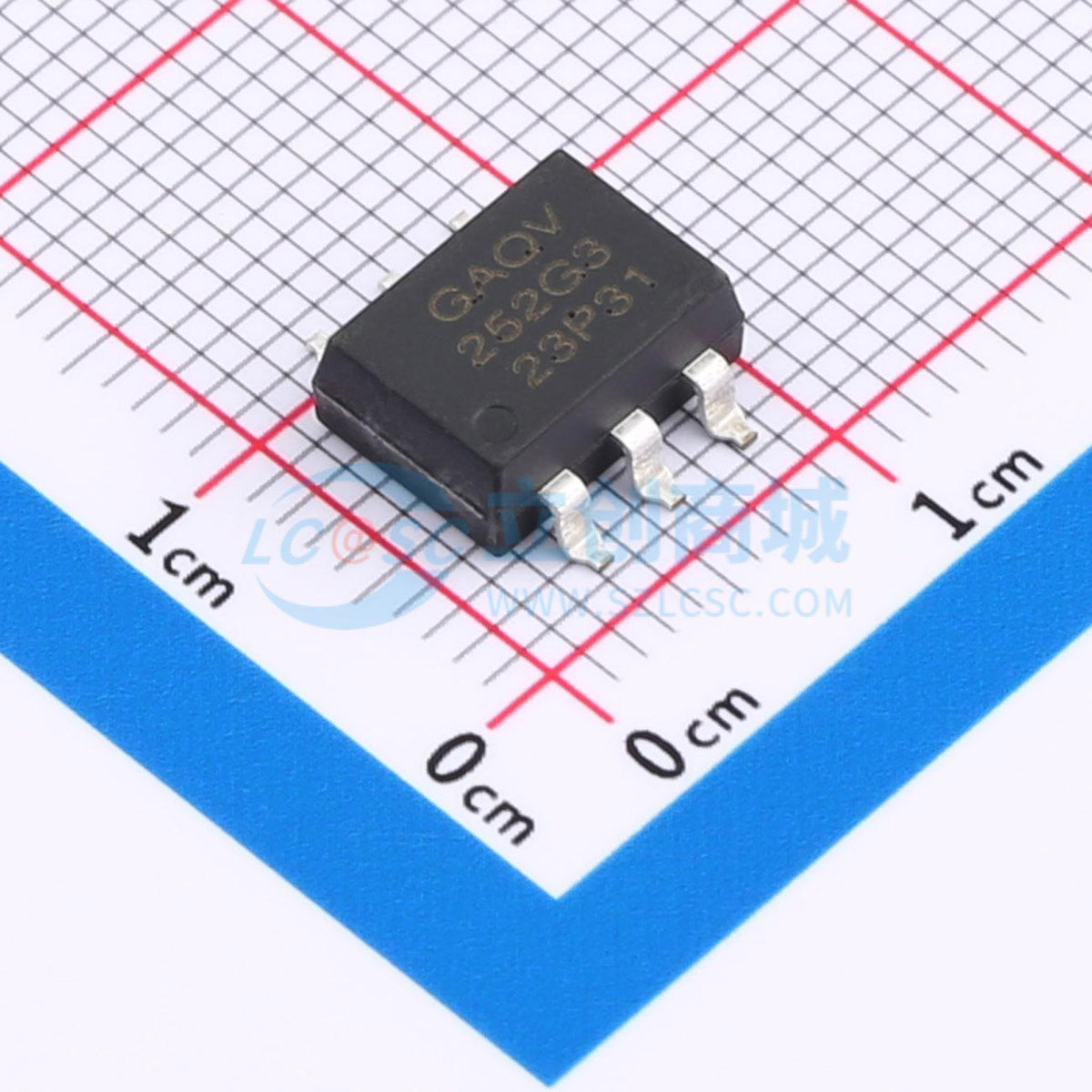 Relay bán dẫn MOS GAQV252G3EH SUPSiC SMD-6P 60V - Techcore Việt Nam
