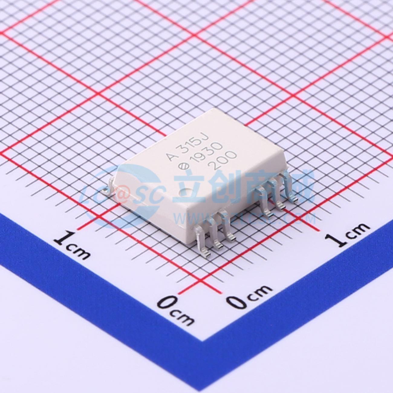 Optocoupler logic HCPL-315J-500E Broadcom SOIC-16-300mil - Techcore Việt Nam