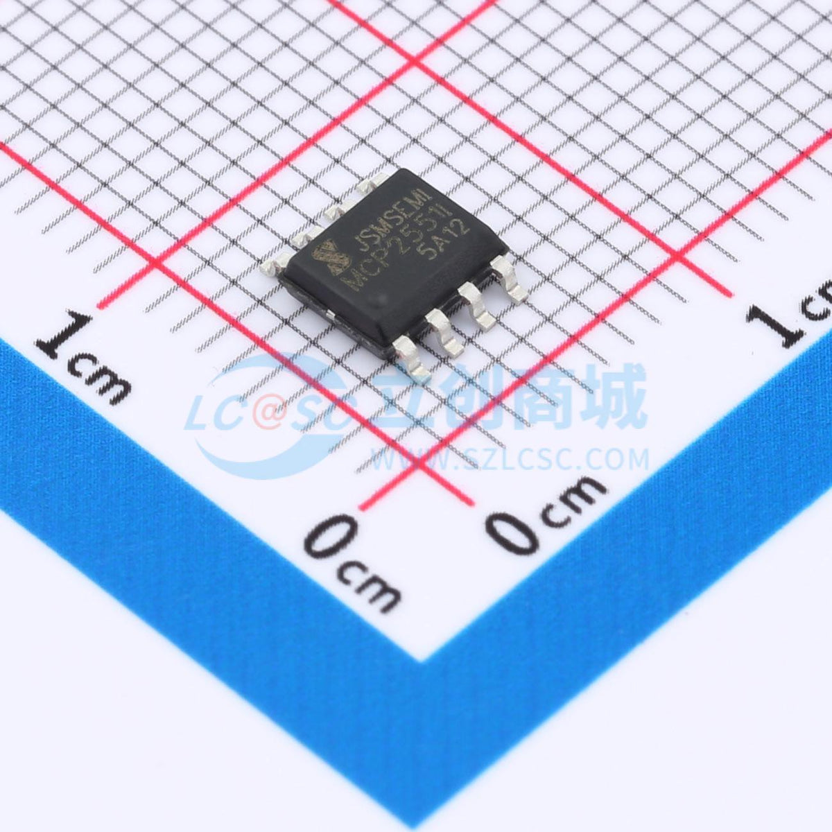 IC giao tiếp CAN MCP2551-I/SN-JSM JSMSEMI SOP-8 - Techcore Việt Nam