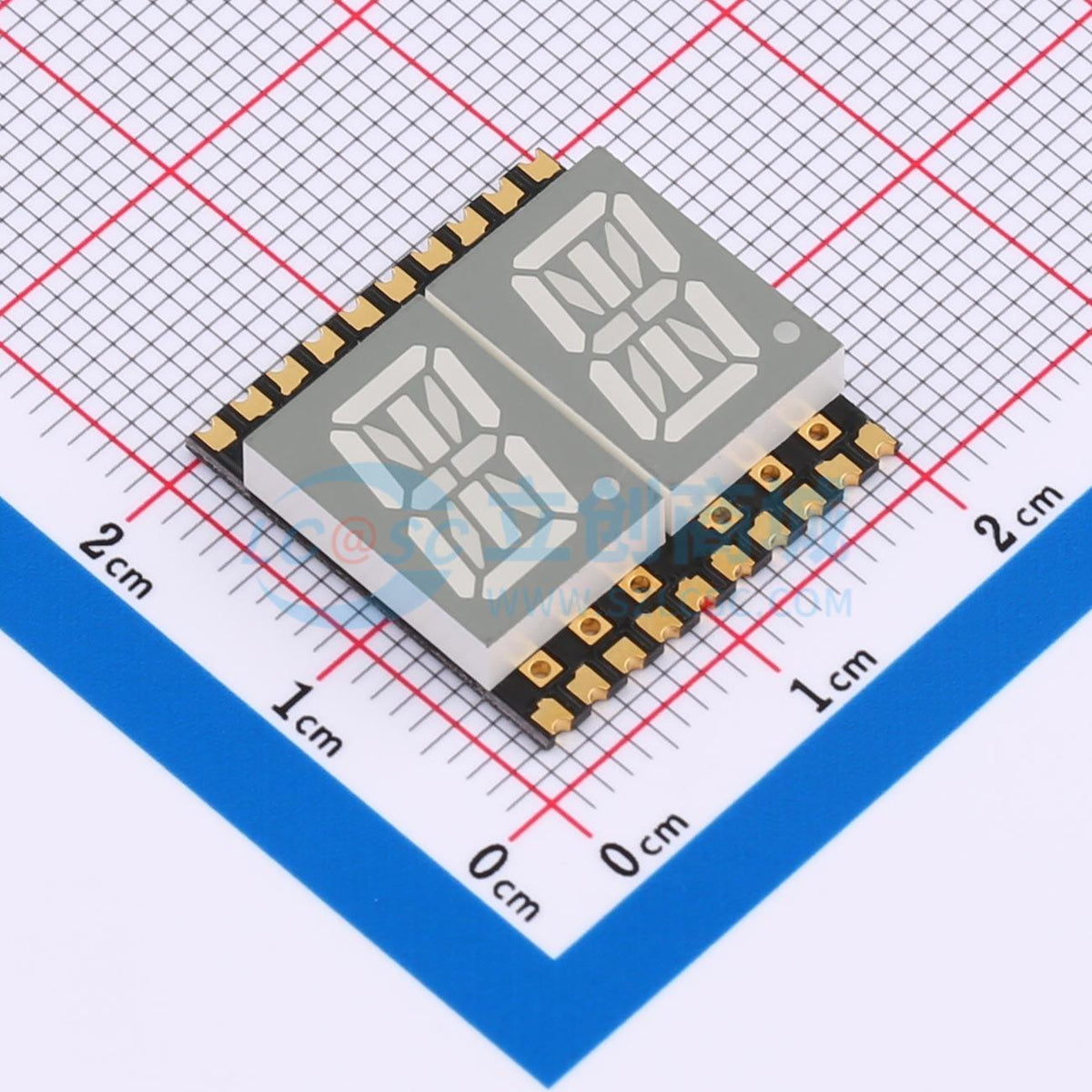 LED 7 đoạn GS4021CG-G Guangcai Display SMD,19x18.8mm Cathode chung - Techcore Việt Nam