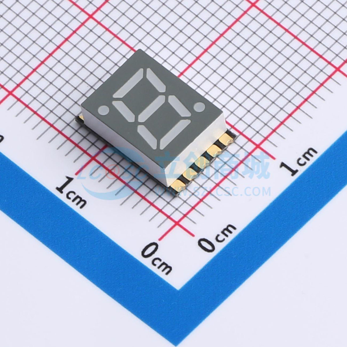 LED 7 đoạn SLS0281FB2A2GD SUNLIGHT SMD,12x7.5mm Anode chung - Techcore Việt Nam