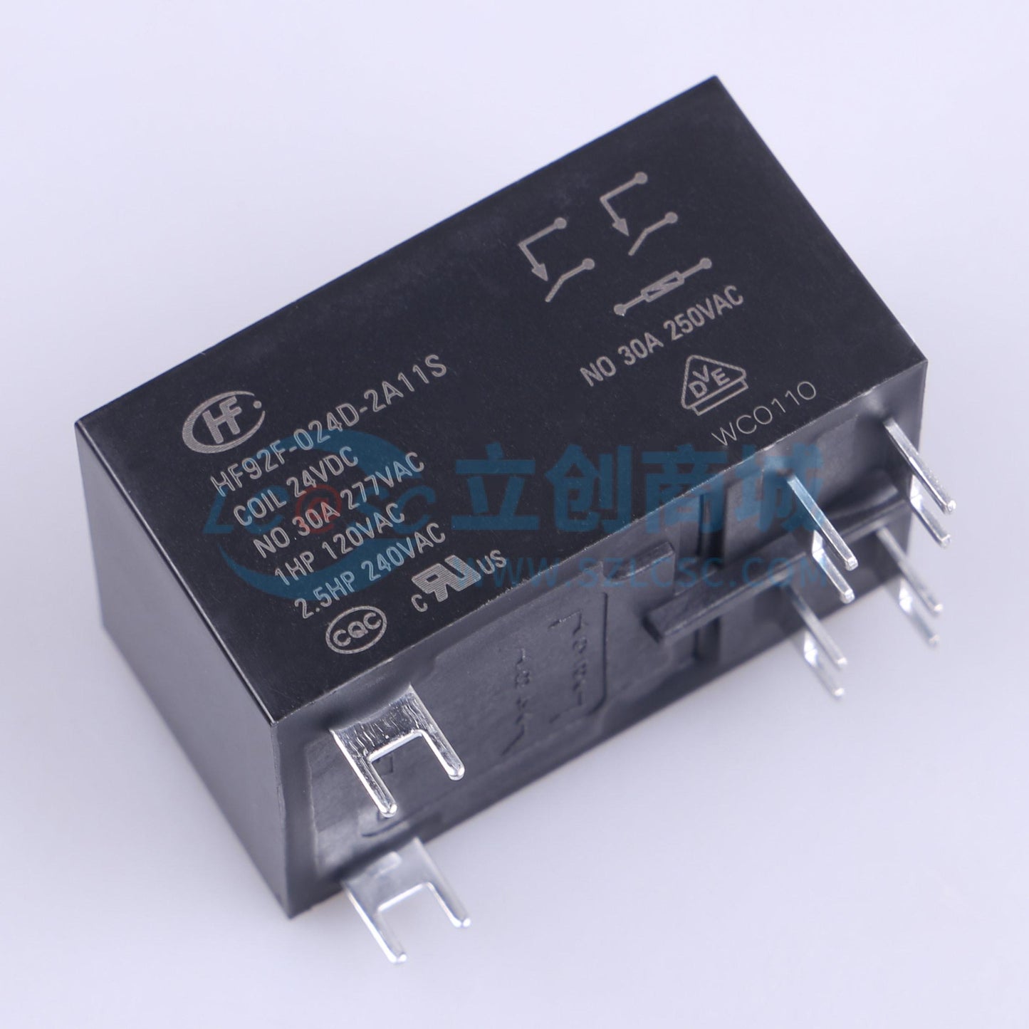 Rơ-le điện tử HF92F/024D-2A11S HF 24V - Techcore Việt Nam