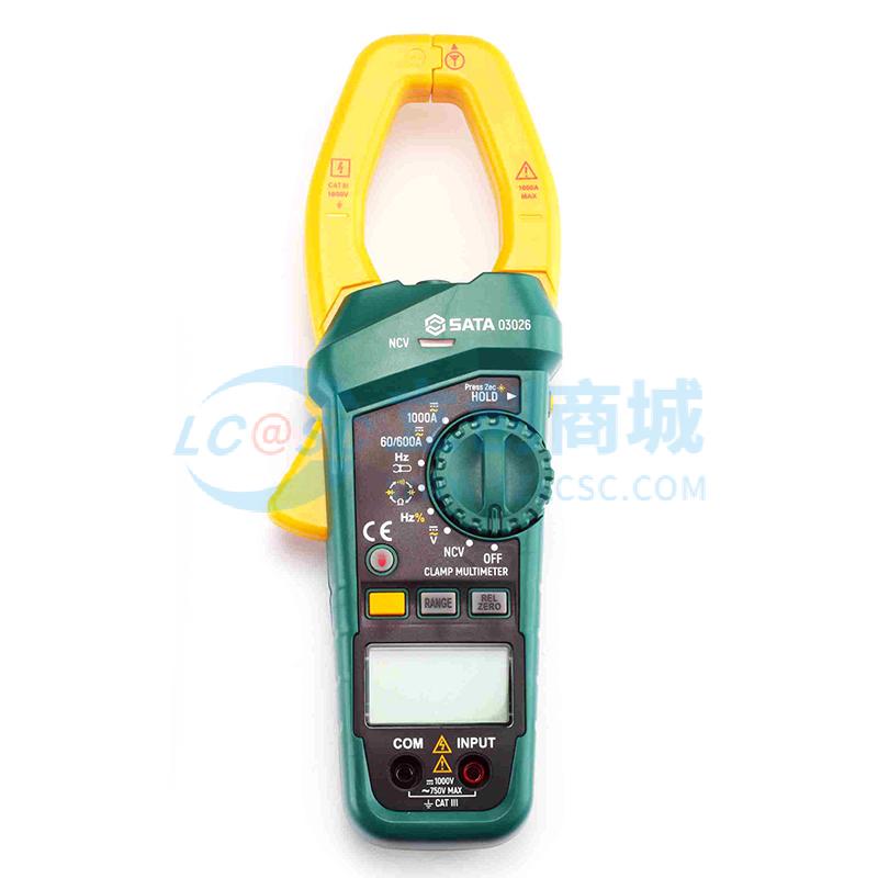 Ampe kìm 03026 SATA NCV Kiểm tra diode Dùng Cho Đo Kiểm Điện Tử - Techcore Việt Nam