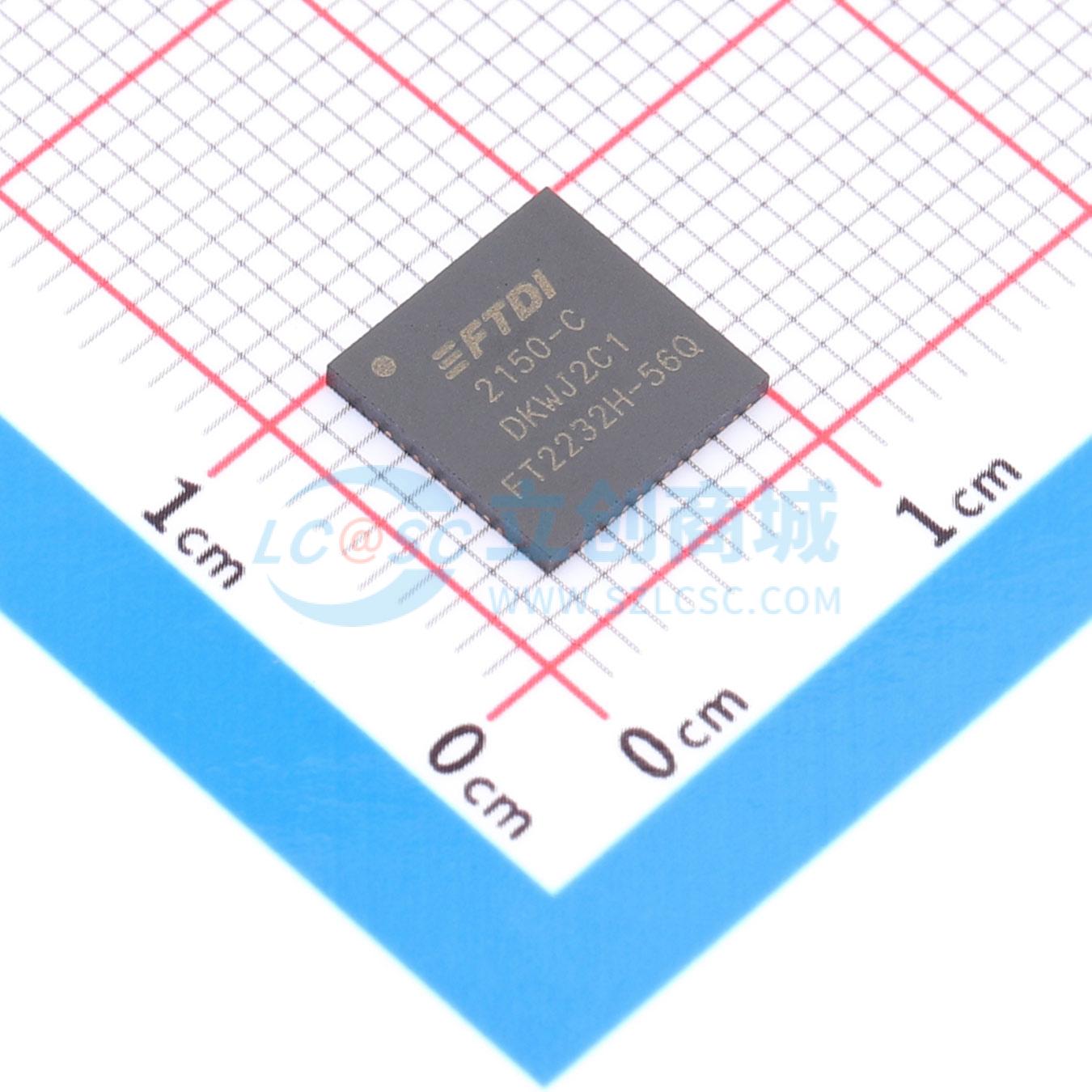 IC giao tiếp USB FT2232H-56Q-TRAY FTDI QFN-56-EP(8x8) - Techcore Việt Nam