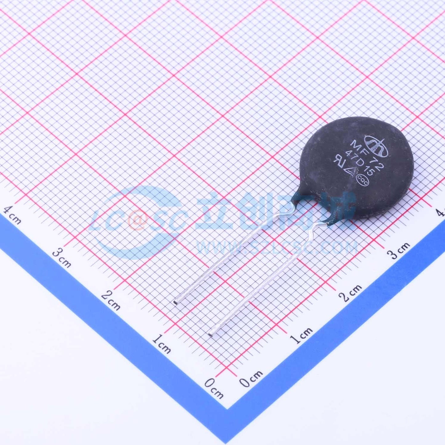 Điện trở nhiệt NTC MF72 47D15 Shiheng Xuyên lỗ, P=7.5mm 47Ω 5W - Techcore Việt Nam