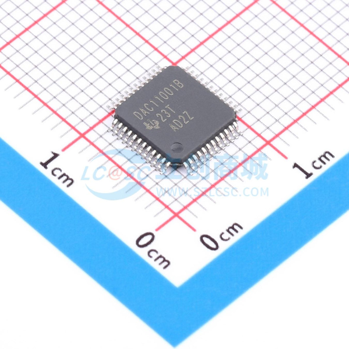 IC DAC DAC11001BPFBR TQFP-48(7x7) - Techcore Việt Nam