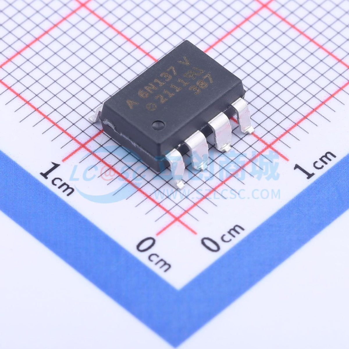Optocoupler logic 6N137-560E Broadcom SMD-8P - Techcore Việt Nam