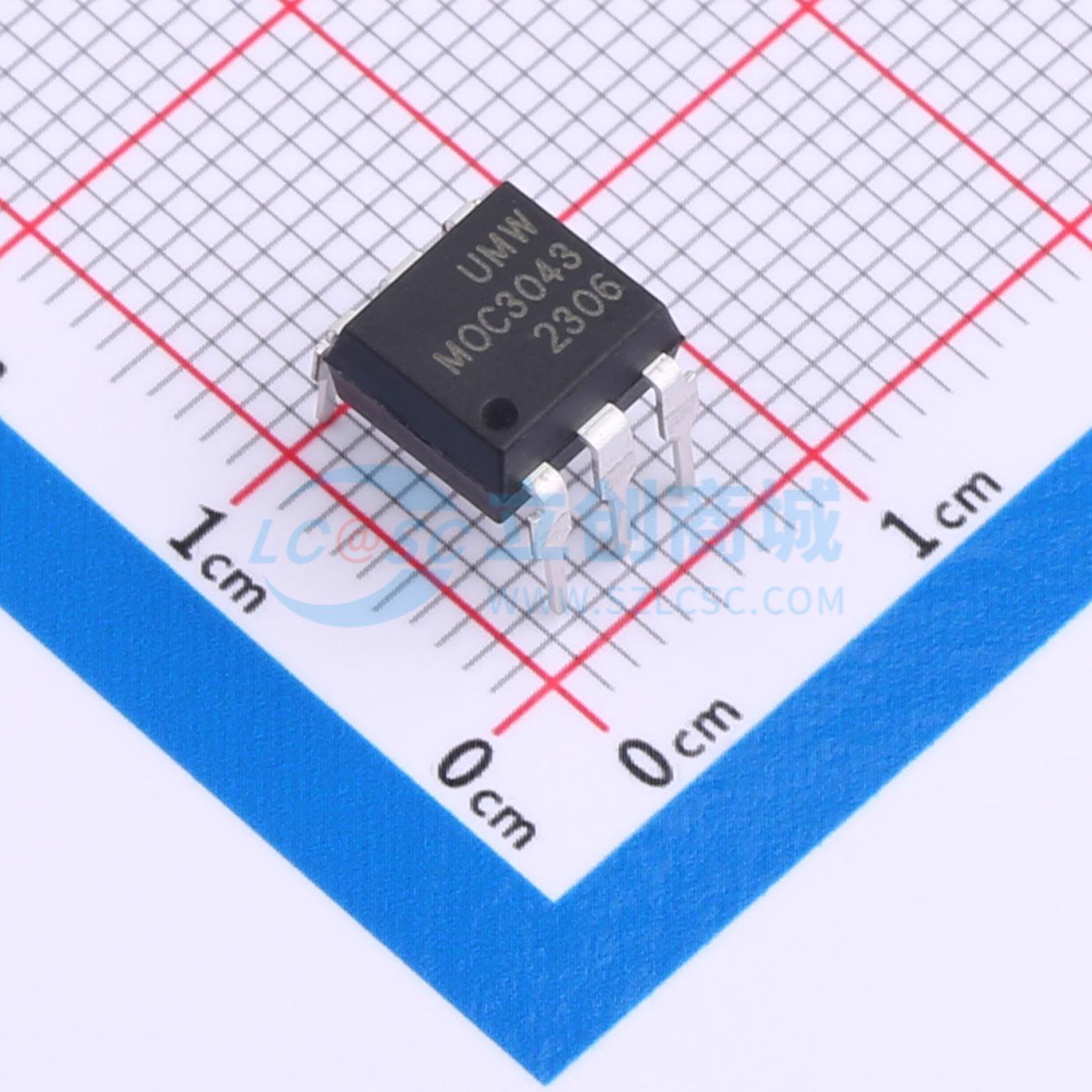 Optocoupler TRIAC MOC3043M(UMW) DIP-6 400V - Techcore Việt Nam