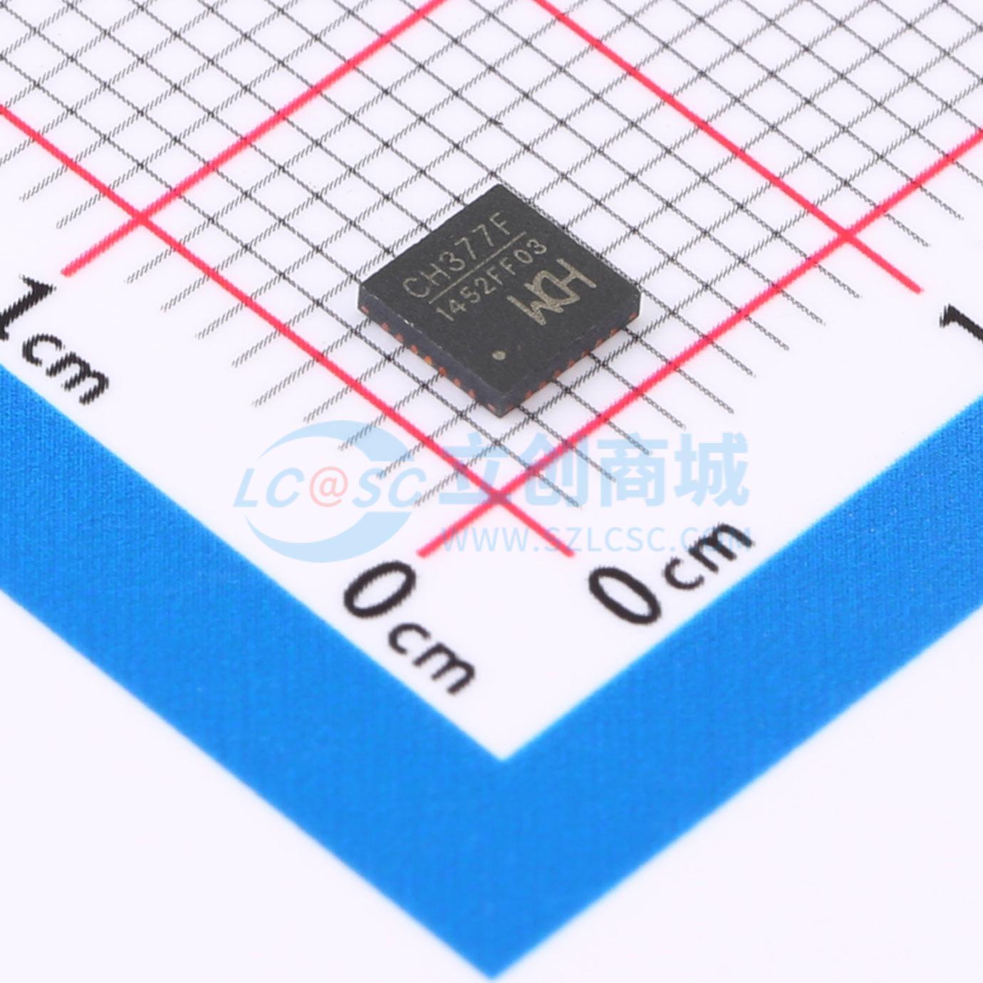 IC giao tiếp USB CH377F WCH QFN-28(4x4) - Techcore Việt Nam