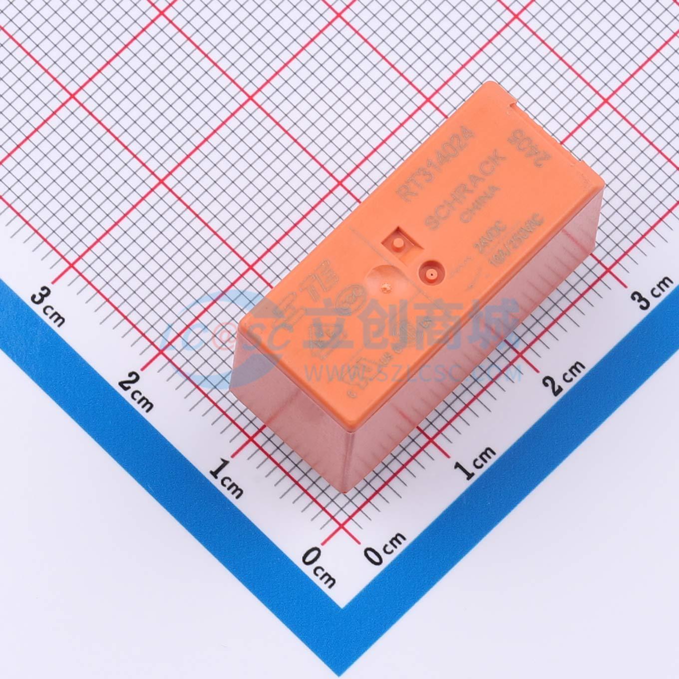 Rơ-le công suất RT314024 TE Connectivity 24V THT - Techcore Việt Nam