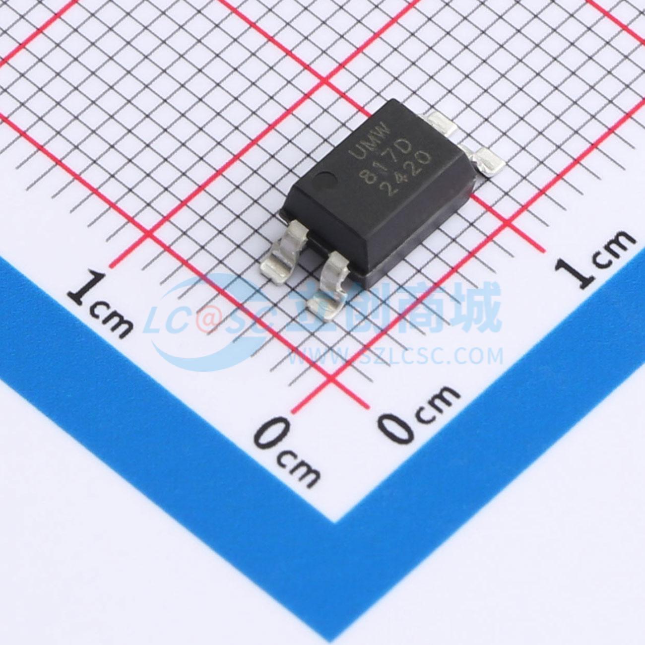 Optocoupler transistor PC817D-S UMW SOP-4 1.2V - Techcore Việt Nam