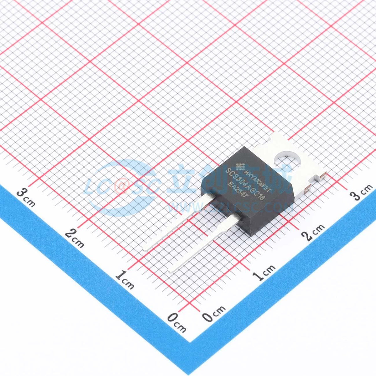 Diode SiC SCS304AGC16-HXY TO-220C-2L 1.53V@4A - Techcore Việt Nam