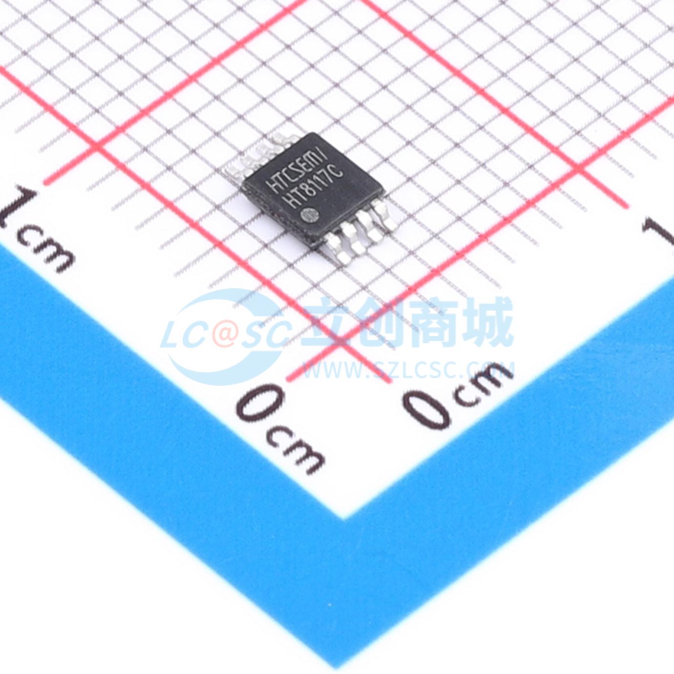 IC ADC HT8117CRMZ MSOP-8 - Techcore Việt Nam