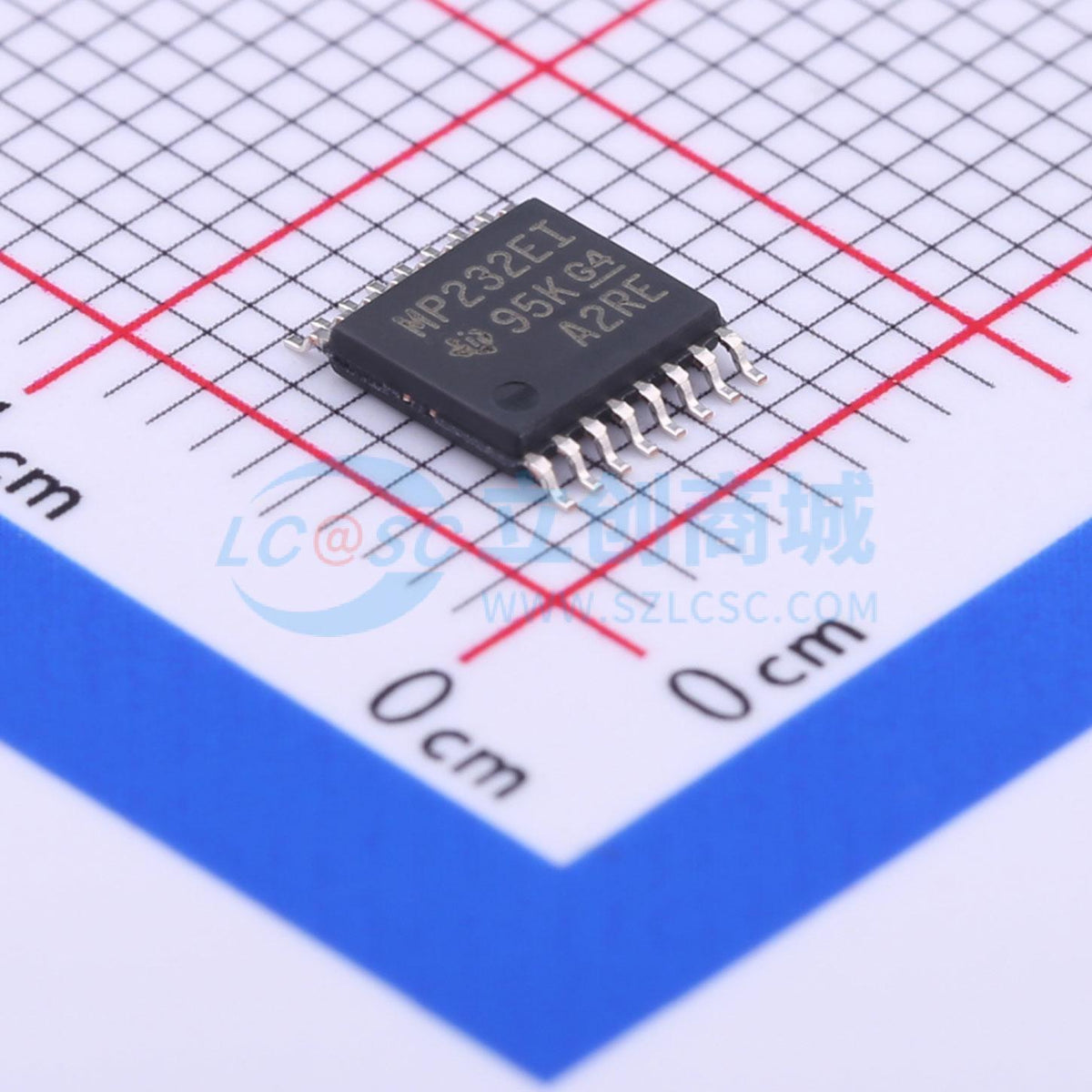 IC giao tiếp RS-232 MAX3232EIPWR Texas Instruments TSSOP-16 - Techcore Việt Nam