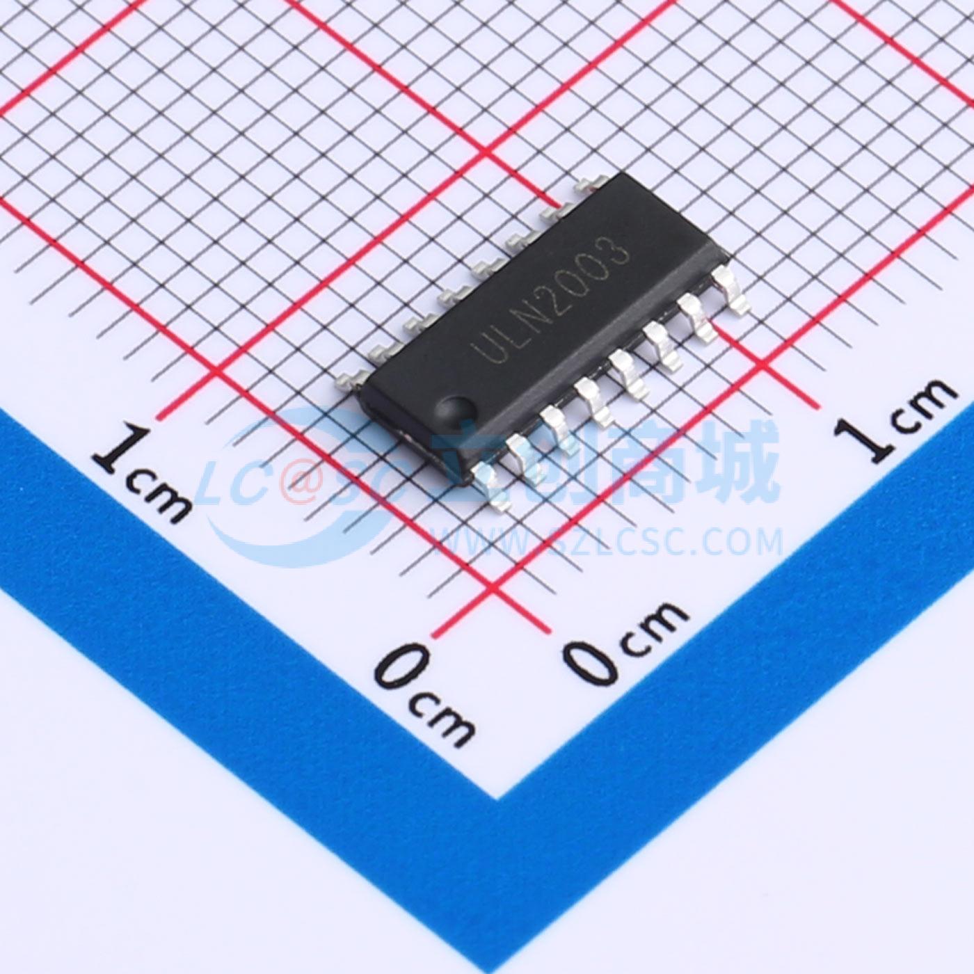 Mảng transistor Darlington ULN2003 HX SOP-16 50V - Techcore Việt Nam