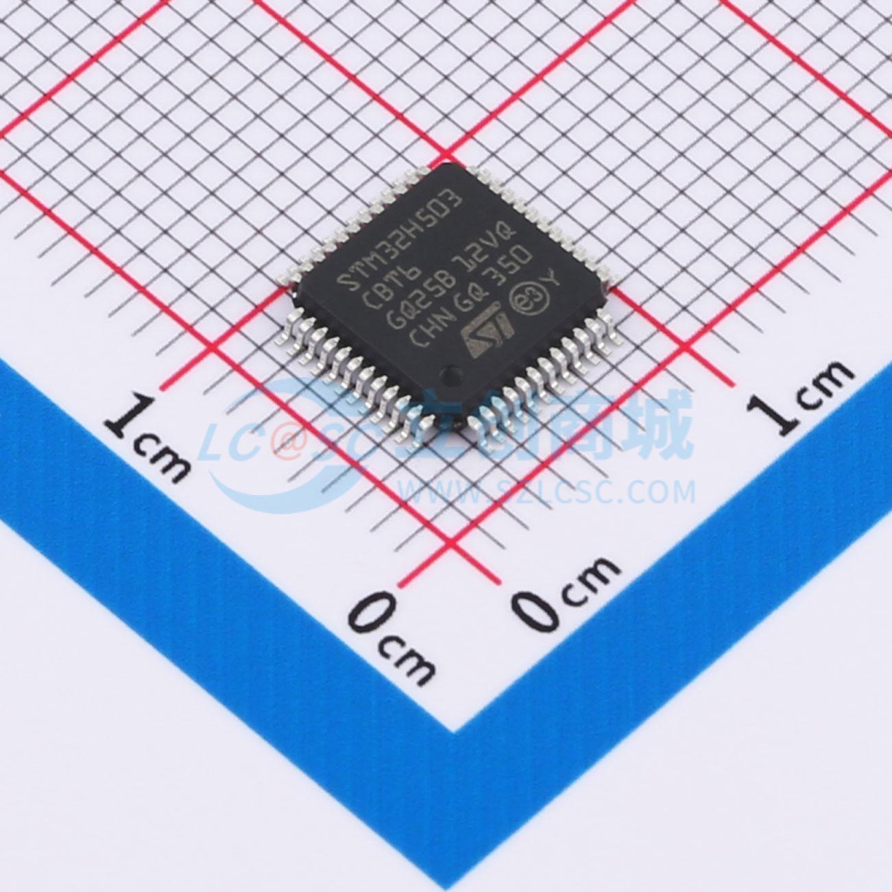 Vi điều khiển MCU STM32H503CBT6 STMicroelectronics LQFP-48(7x7) - Techcore Việt Nam