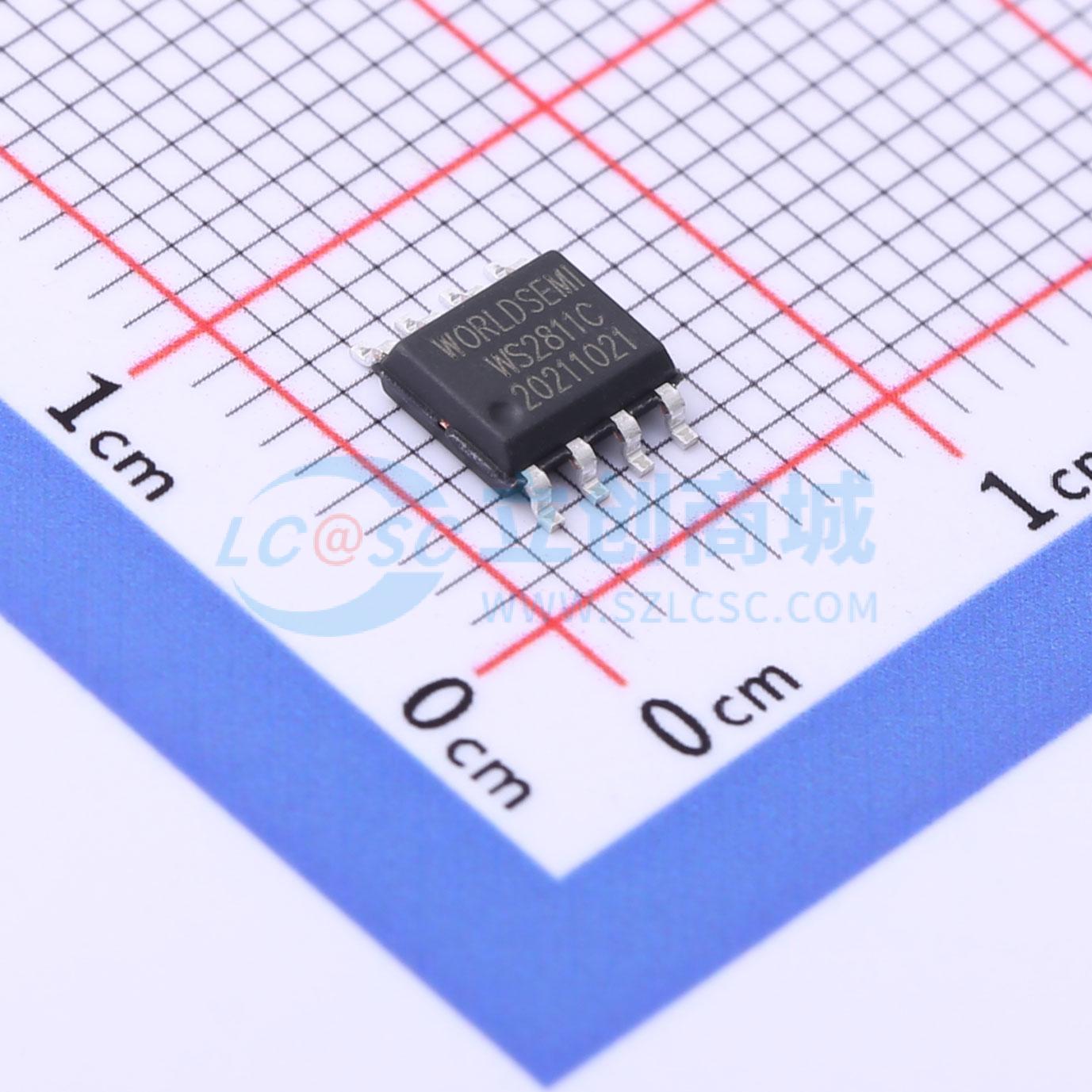 IC điều khiển LED WS2811C worldsemi SOP-8 1V - Techcore Việt Nam