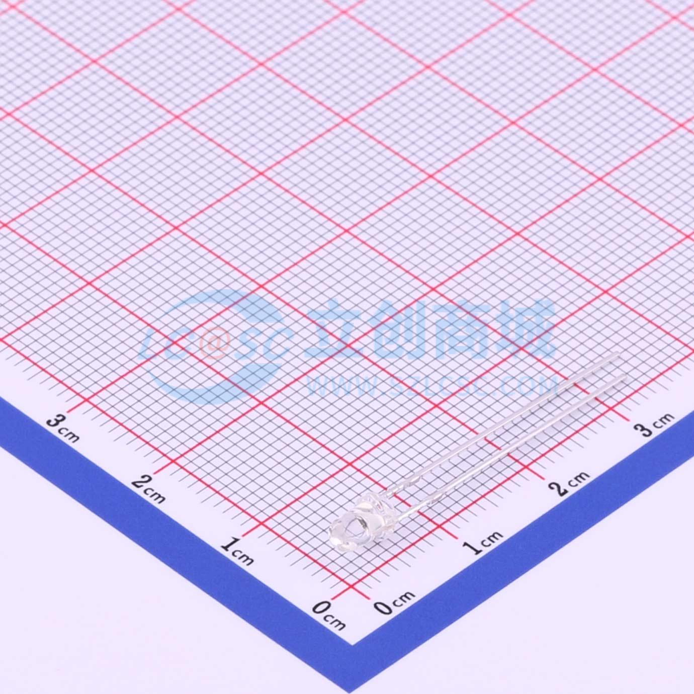 LED hồng ngoại HL-304IR3C-L3 HONGLITRONIC Xuyên lỗ,D=3mm 940nm - Techcore Việt Nam