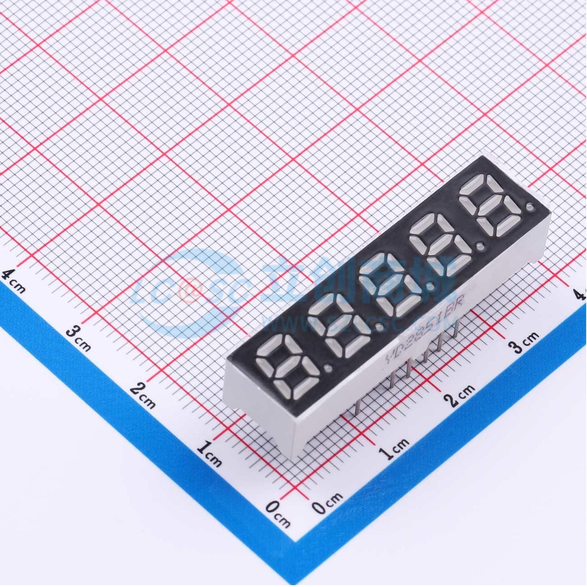 LED 7 đoạn YD2851BR YUDA Anode chung - Techcore Việt Nam