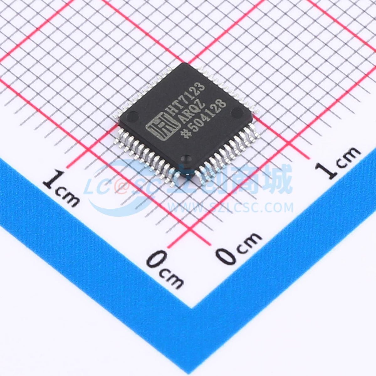 IC DAC HT7123ARQZ LQFP-48(7x7) - Techcore Việt Nam