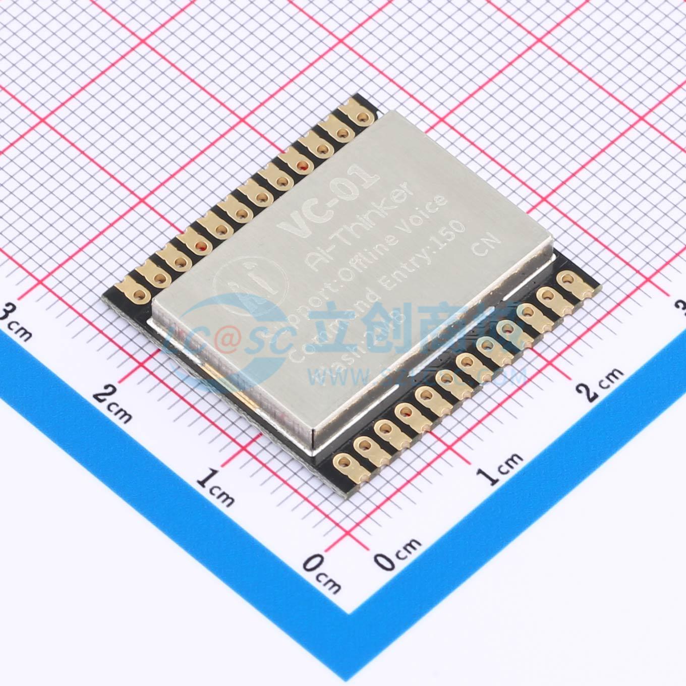 Module Nhận Dạng Giọng Nói VC-01_CN Ai-Thinker I2C, UART, SPI, PWM, GPIO - Techcore Việt Nam