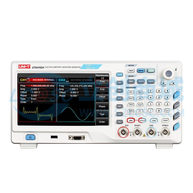 Máy phát tín hiệu UTG4162A UNI-T 160MHz Phù hợp đo kiểm trong phòng lab - Techcore Việt Nam