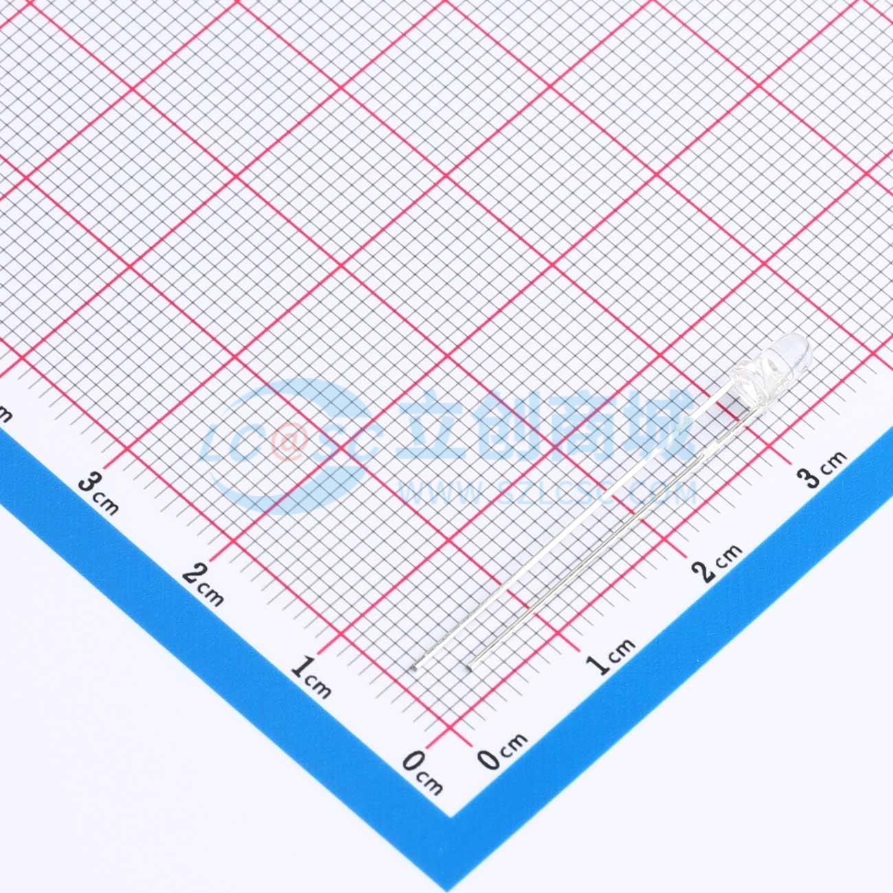 LED 204-10SURC/S400-A8-L EVERLIGHT Xuyên lỗ,P=2.54mm Đỏ - Techcore Việt Nam