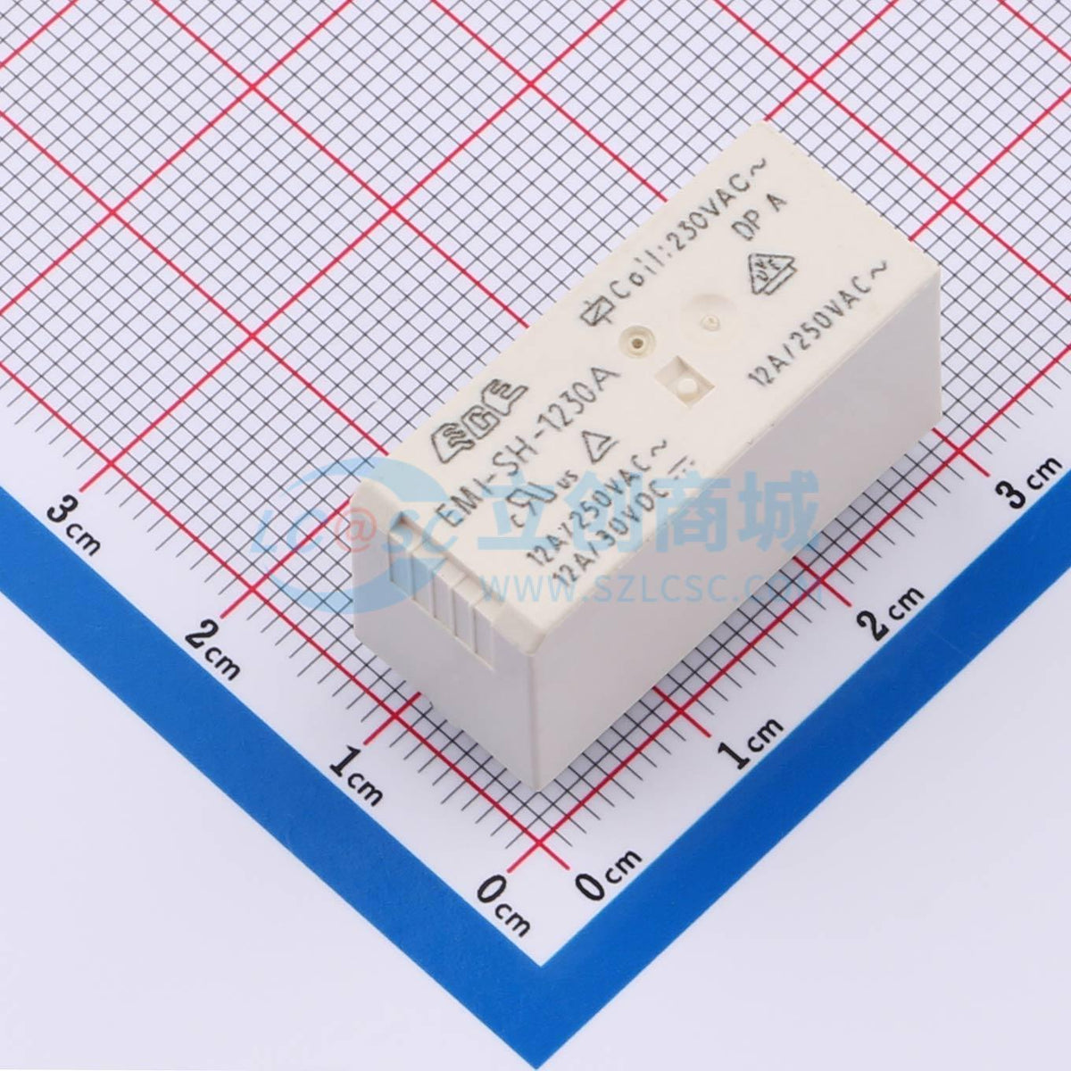 Rơ-le công suất ETR-EMI-SH-1230AFZ ECE 230V THT,29x12.6mm - Techcore Việt Nam