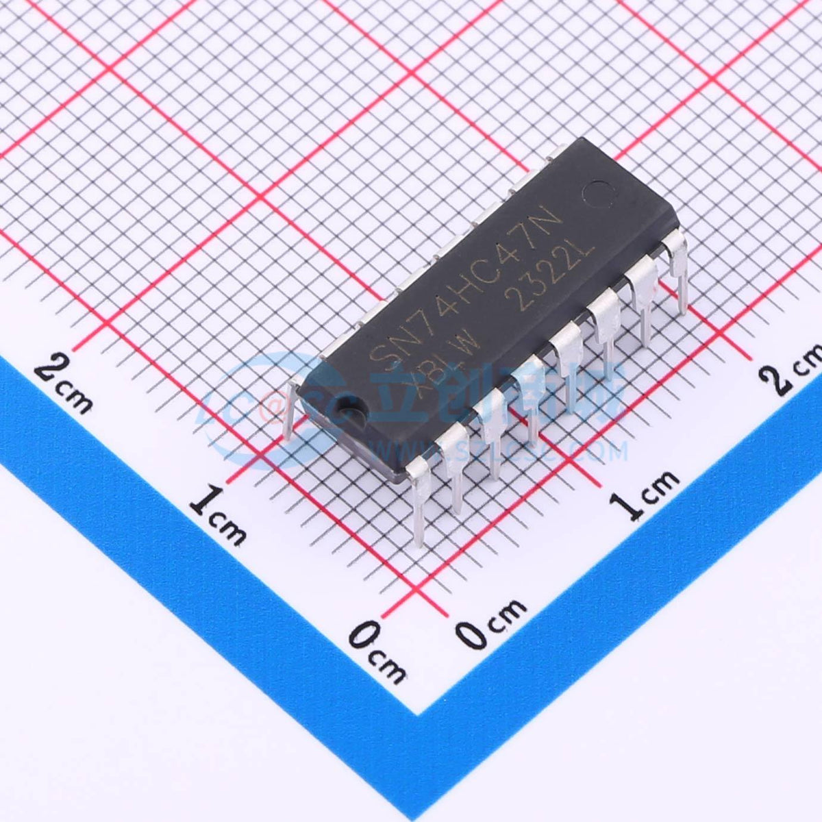 IC điều khiển LED SN74HC47N(XBLW) XBLW DIP-16 1V - Techcore Việt Nam