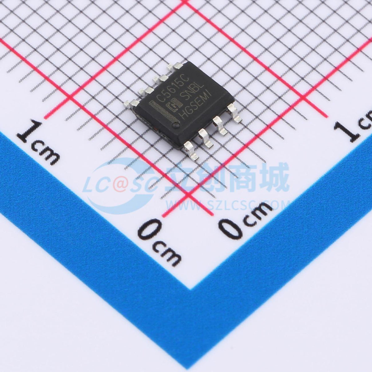 IC DAC TLC5615CM/TR SOP-8 - Techcore Việt Nam